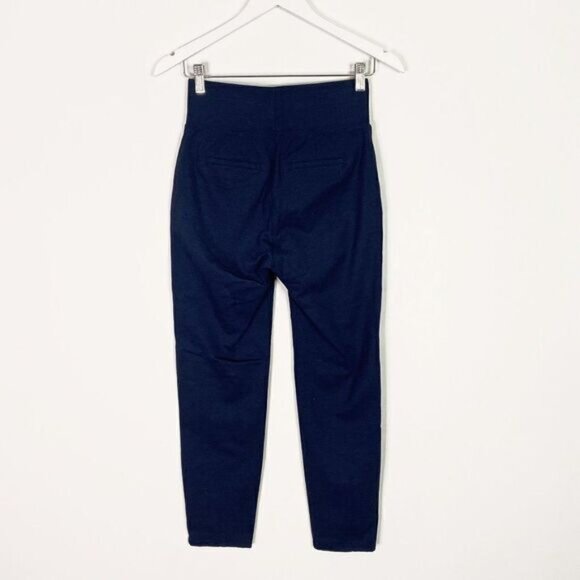 Kit and Ace Navy Blue Mulberry Pull On Pants with Pockets - Picture 3 of 8